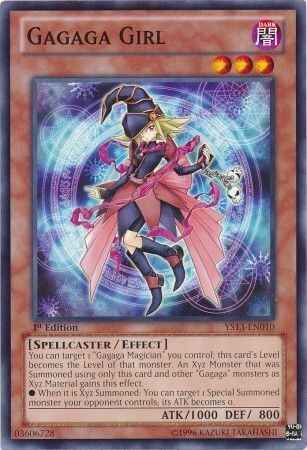 Gagaga Girl - YS13-EN010 - Common 1st Edition Starter Deck: Super Starter: V for Victory [YS13]