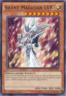 Silent Magician LV8 - DPRP-EN020 - Common 1st Edition Duelist Pack: Rivals of the Pharaoh Singles