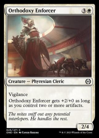 Orthodoxy Enforcer 025/271 Phyrexia All Will Be One Singles