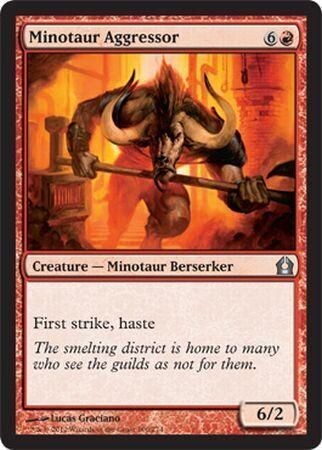 Minotaur Aggressor 100/274 - Return to Ravnica Singles
