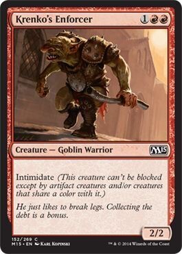 Krenko&#39;s Enforcer 152/269 - Magic 2015 (M15) Singles
