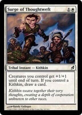 Surge of Thoughtweft
Lorwyn Singles  (Español)