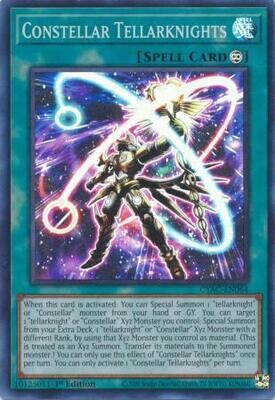 Constellar Tellarknights - CYAC-EN064 - Super Rare 1st Edition Cyberstorm Access 1st Edition Singles