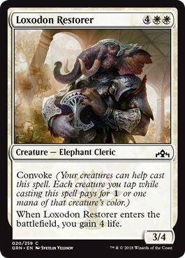 Loxodon Restorer 020/259
Guilds of Ravnica Singles   (Español)