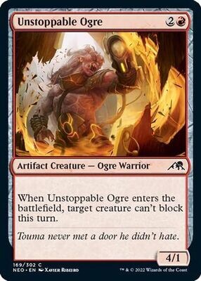 Unstoppable Ogre 169/302 - Kamigawa Neon Dynasty Singles