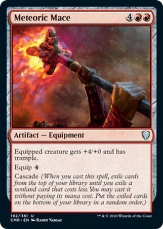 Meteoric Mace 192/361 - Commander Legends Singles  (Español)