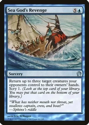 Sea God&#39;s Revenge - Theros (THS) Theros Foil