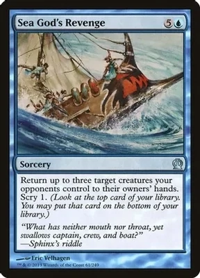 Sea God&#39;s Revenge - Theros (THS) Theros Foil
