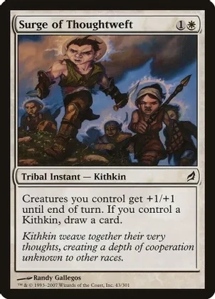 Surge of Thoughtweft - Lorwyn (LRW)
Lorwyn Foil