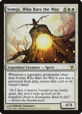 Yomiji, Who Bars the Way - Betrayers of Kamigawa (BOK)
Betrayers of Kamigawa