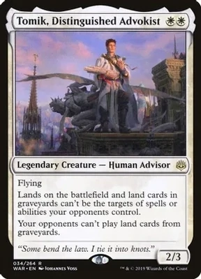 Tomik, Distinguished Advokist - War of the Spark (WAR) War of the Spark