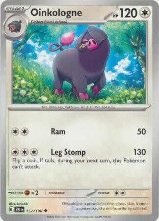 GA Oinkologne - 157/198 - Uncommon
Scarlet &amp; Violet (Base Set) Singles