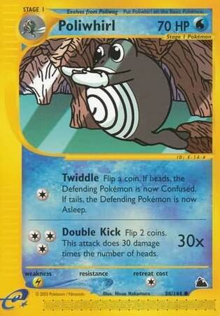 Poliwhirl - 88/144 - Common
Skyridge Singles