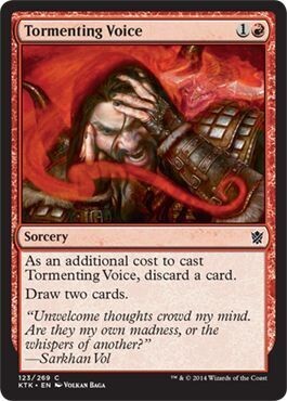 Tormenting Voice 123/269
Khans of Tarkir Singles