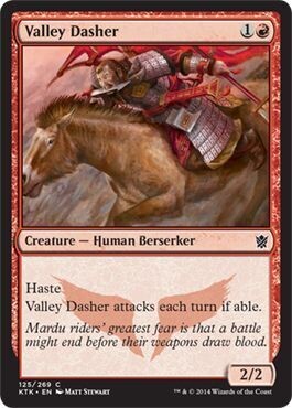 Valley Dasher 125/269 - Khans of Tarkir Singles