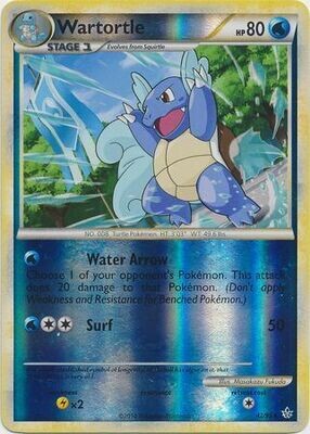Wartortle - 42/95 - Uncommon Reverse Holo
HGSS - Unleashed Reverse Holo Singles
