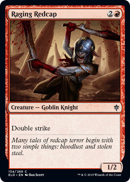 Raging Redcap 134/269 - Throne of Eldraine Singles