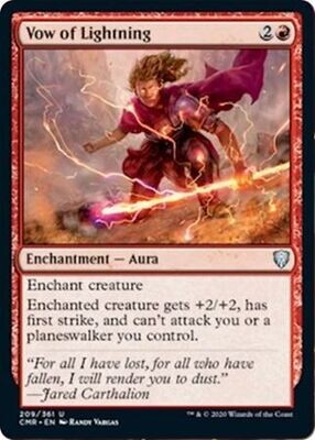 Vow of Lightning 209/361
Commander Legends Singles  (Español)