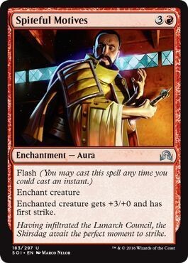 Spiteful Motives 183/297 Shadows over Innistrad Singles