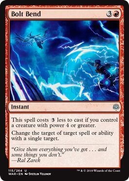 Bolt Bend 115/264 - War of the Spark Singles  (Español)