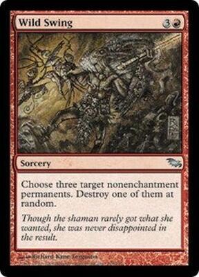 Wild Swing
Shadowmoor Singles  (Español)