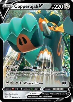 Copperajah V - SWSH030 - Promo
Pokemon Sword &amp; Shield Promos (Espanol)