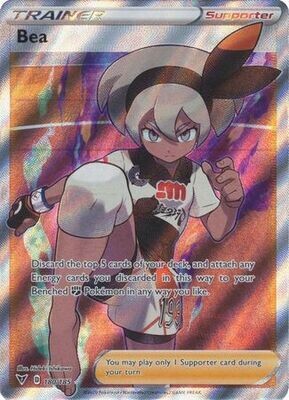 SH Bea - 180/185 - Full Art Ultra Rare
Sword &amp; Shield: Vivid Voltage Singles (Espanol)