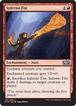 Inferno Fist 150/269 -  Magic 2015 (M15) Singles