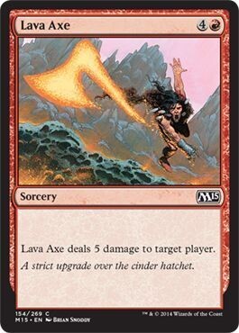 Lava Axe 154/269 -  Magic 2015 (M15) Singles