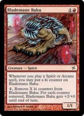 Blademane Baku 95/165 - Betrayers of Kamigawa Singles (Español)