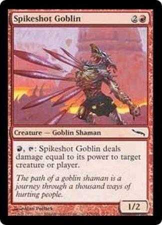 Spikeshot Goblin
Mirrodin Singles