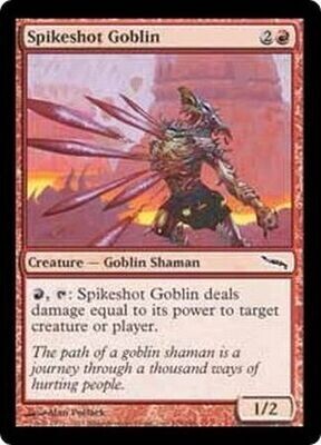 Spikeshot Goblin
Mirrodin Singles