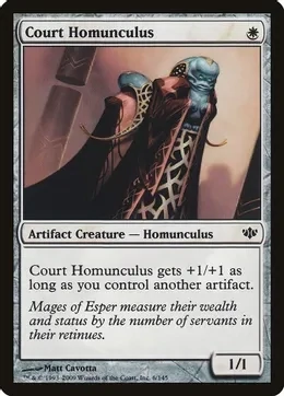 Court Homunculus - Conflux (CON)
Conflux Foil