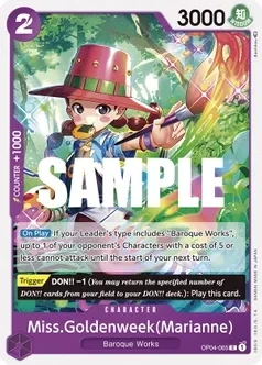 Miss.Goldenweek(Marianne) - Kingdoms of Intrigue (OP04) Kingdoms of Intrigue