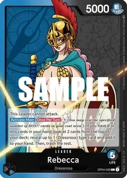 SH Rebecca (039) - Kingdoms of Intrigue (OP04)
Kingdoms of Intrigue