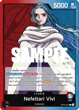 Nefeltari Vivi (001) - Kingdoms of Intrigue (OP04)
Kingdoms of Intrigue