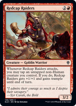 Redcap Raiders 136/269 - Throne of Eldraine Singles (Español)