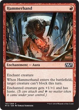 Hammerhand 147/269 - Magic 2015 (M15) Singles