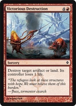 Victorious Destruction New Phyrexia Singles