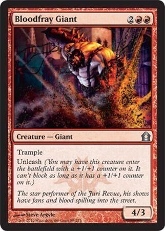 Bloodfray Giant
Return to Ravnica Singles  (Español)