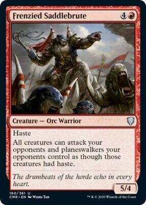 Frenzied Saddlebrute 180/361 Commander Legends Singles