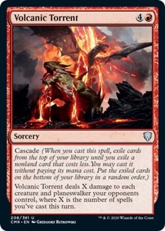 Volcanic Torrent 208/361 - Commander Legends Singles (Español)