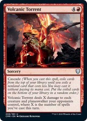 Volcanic Torrent 208/361 - Commander Legends Singles