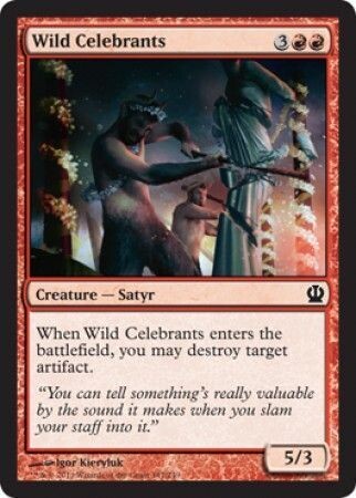 Wild Celebrants
Theros Singles   (Español)
