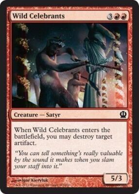 Wild Celebrants
Theros Singles   (Español)