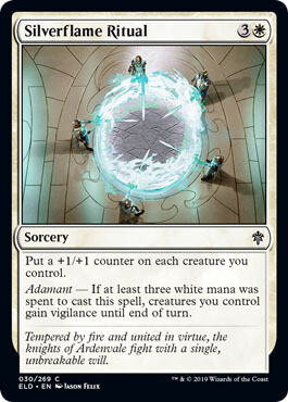 Silverflame Ritual 030/269 - Throne of Eldraine Singles