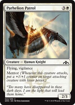Parhelion Patrol 022/259
Guilds of Ravnica Singles