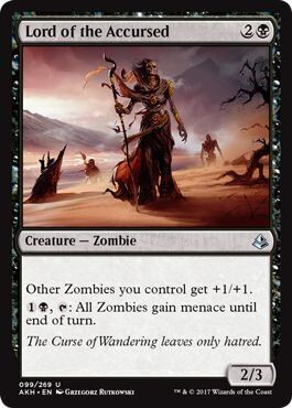 Lord of the Accursed 099/269
Amonkhet Singles