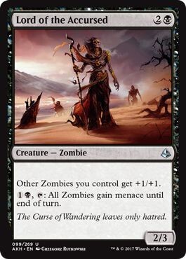 Lord of the Accursed 099/269 - Amonkhet Singles (Español)