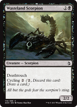 Wasteland Scorpion 116/269
Amonkhet Singles